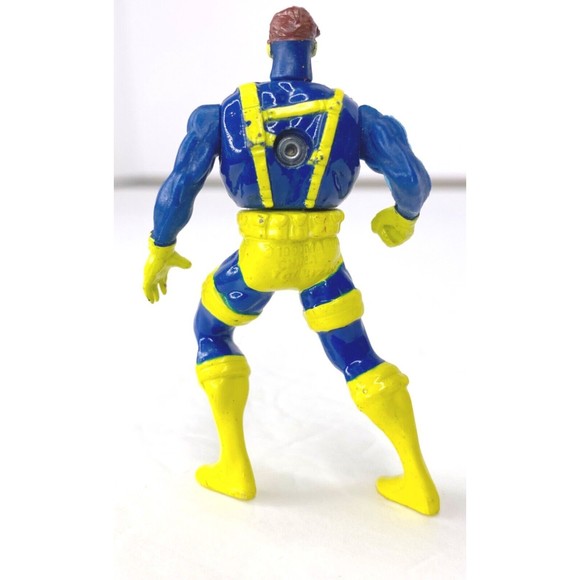 Used 1994 Toy Biz Marvel Mini Cyclops X-Men Mutant Die Cast Metal Figurine - Picture 2 of 4